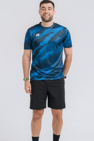 Blue Camo [Padel Jersey]